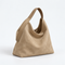 Sac Hobo Effet Suède - coloris Beige