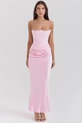 AloeZ | Robe Maxi Bustier Sans Bretelles