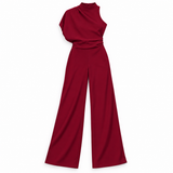 Combinaison Drapée Une Épaule - vue 6