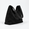 Sac Hobo Effet Suède - coloris Noir