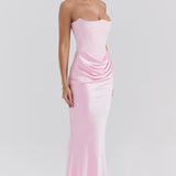 AloeZ | Robe Maxi Bustier Sans Bretelles
