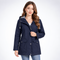 Parka Légère à Capuche - coloris Bleu Marine