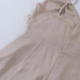 AloeZ | Robe Décolleté V Classique Élégante