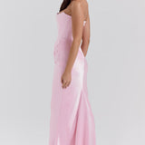 AloeZ | Robe Maxi Bustier Sans Bretelles