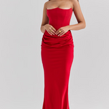 AloeZ | Robe Maxi Bustier Sans Bretelles