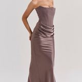 AloeZ | Robe Maxi Bustier Sans Bretelles