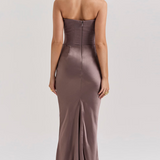 AloeZ | Robe Maxi Bustier Sans Bretelles
