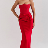 AloeZ | Robe Maxi Bustier Sans Bretelles