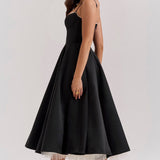 AloeZ | Robe Maxi Tulle Cintrée Sculpturale