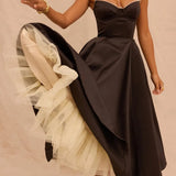 AloeZ | Robe Maxi Tulle Cintrée Sculpturale