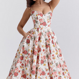 AloeZ | Robe Maxi Tulle Cintrée Sculpturale