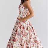 AloeZ | Robe Maxi Tulle Cintrée Sculpturale