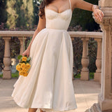AloeZ | Robe Maxi Tulle Cintrée Sculpturale