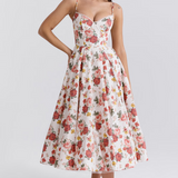 AloeZ | Robe Maxi Tulle Cintrée Sculpturale