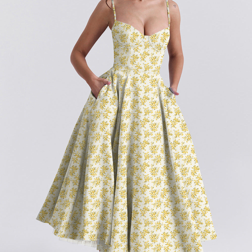 AloeZ | Robe Maxi Tulle Cintrée Sculpturale
