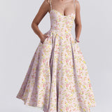 AloeZ | Robe Maxi Tulle Cintrée Sculpturale