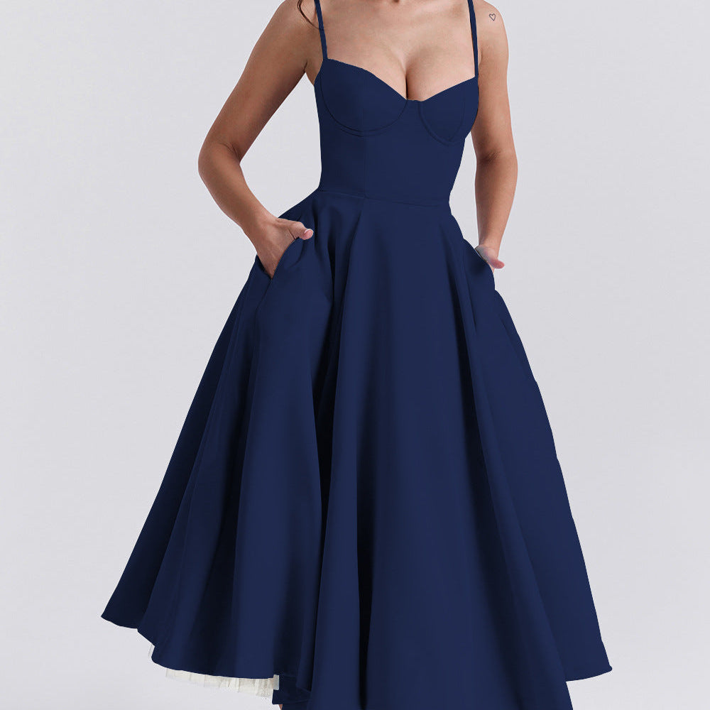 AloeZ | Robe Maxi Tulle Cintrée Sculpturale