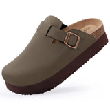 AloeZ | Mules Orthopédiques en Daim