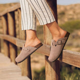 AloeZ | Mules Orthopédiques en Daim