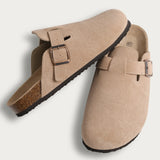 AloeZ | Mules Orthopédiques en Daim