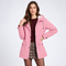 Parka Mi-Longue à Capuche - coloris Rose