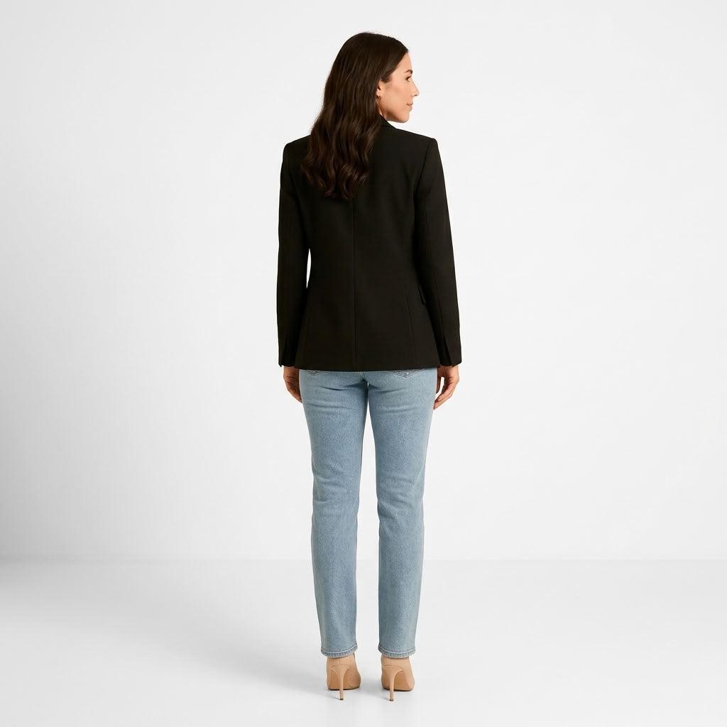 Blazer Ajusté à Un Bouton - vue 2