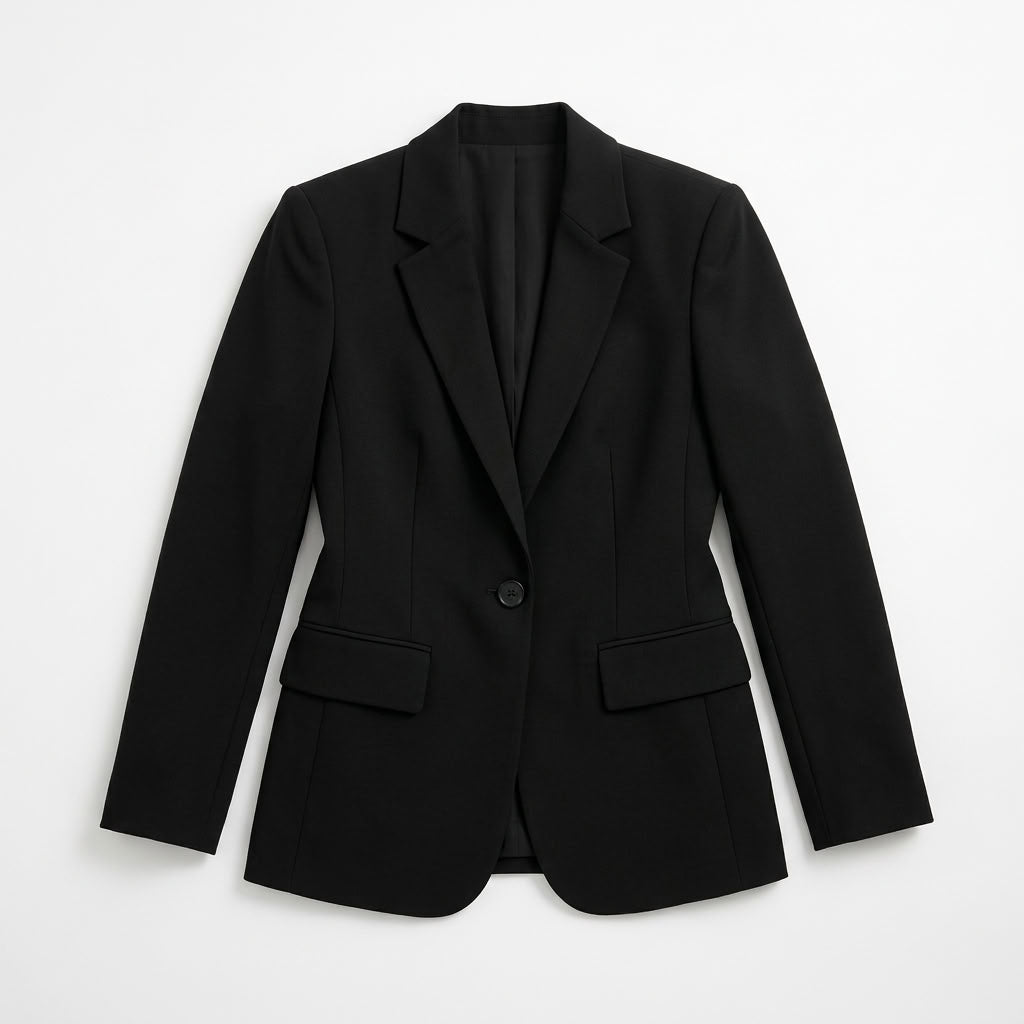 Blazer Ajusté à Un Bouton - vue 4