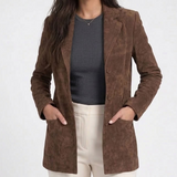 Blazer effet suède – vue 2