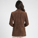 Blazer effet suède – vue 3
