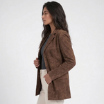 Blazer effet suède – vue 4