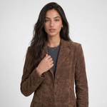 Blazer effet suède – vue 7