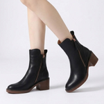 Bottines à talon bloc – vue 1