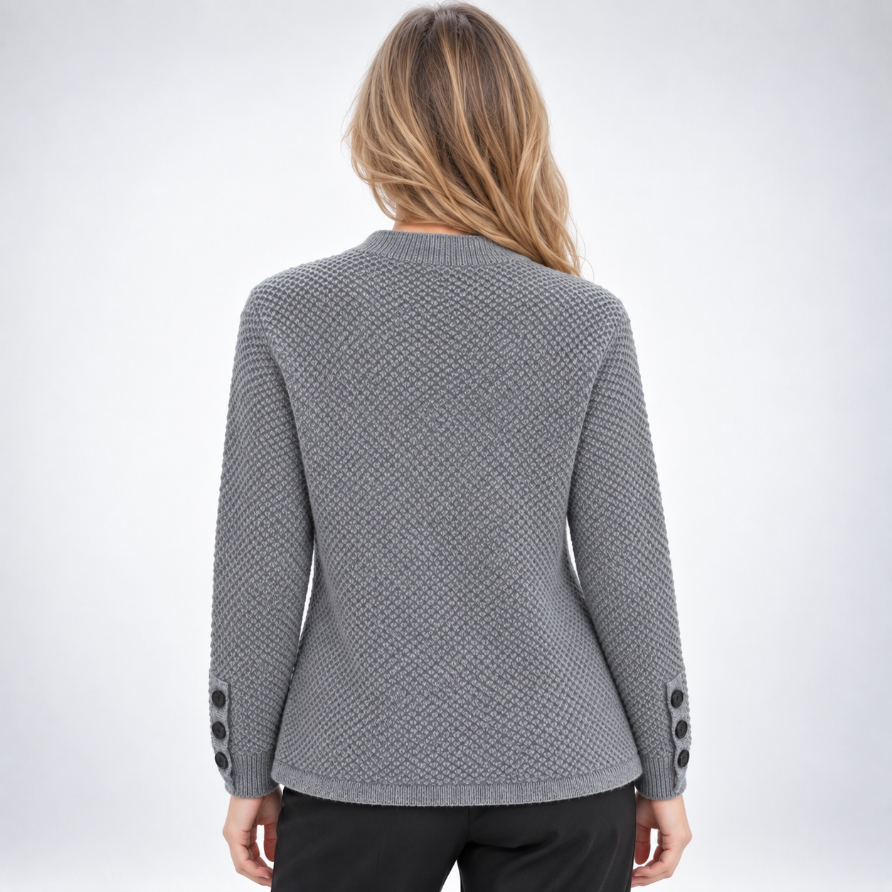 Cardigan blazer en maille – vue 2