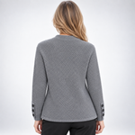 Cardigan blazer en maille – vue 2