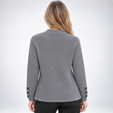 Cardigan blazer en maille – vue 2