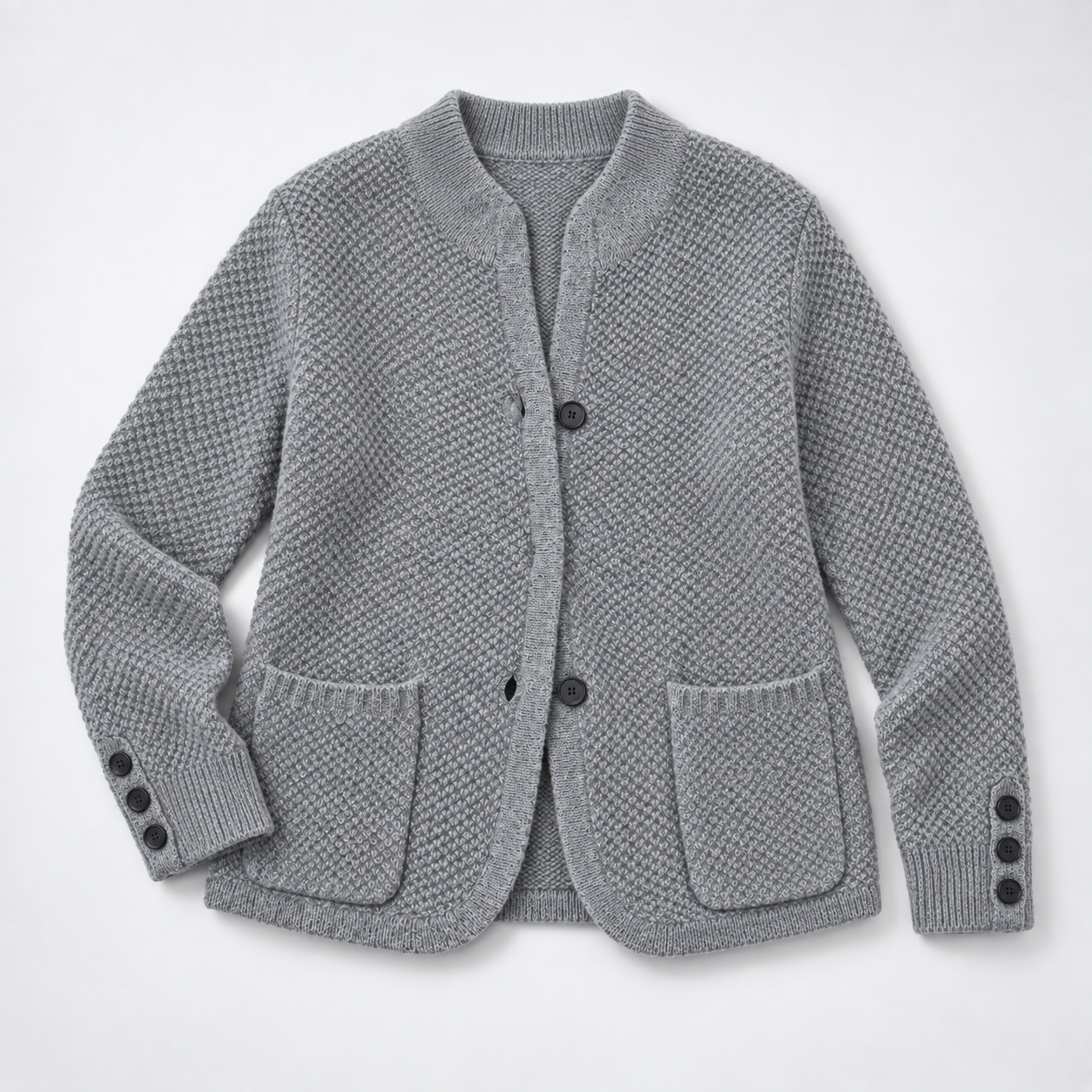 Cardigan blazer en maille – vue 4