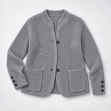 Cardigan blazer en maille – vue 4
