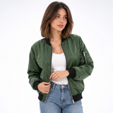 Bomber Classique - coloris Vert Olive