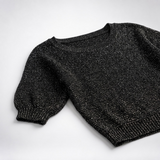 Pull Col Bateau Manches Bouffantes - vue 4