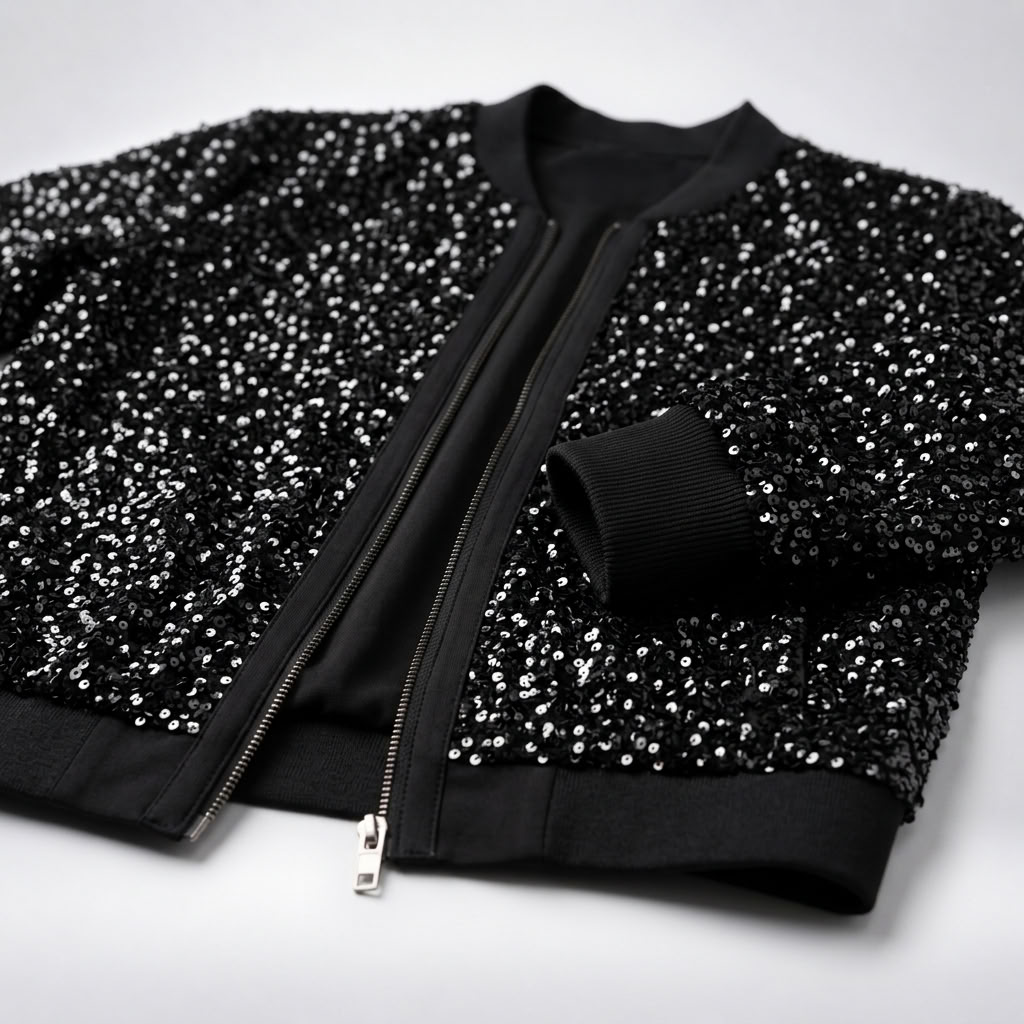 Blouson à Sequins - vue 6