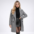 AloeZ | Manteau Bouclé Croisé