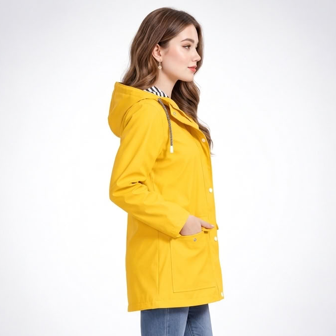 Parka Légère à Capuche - vue 3