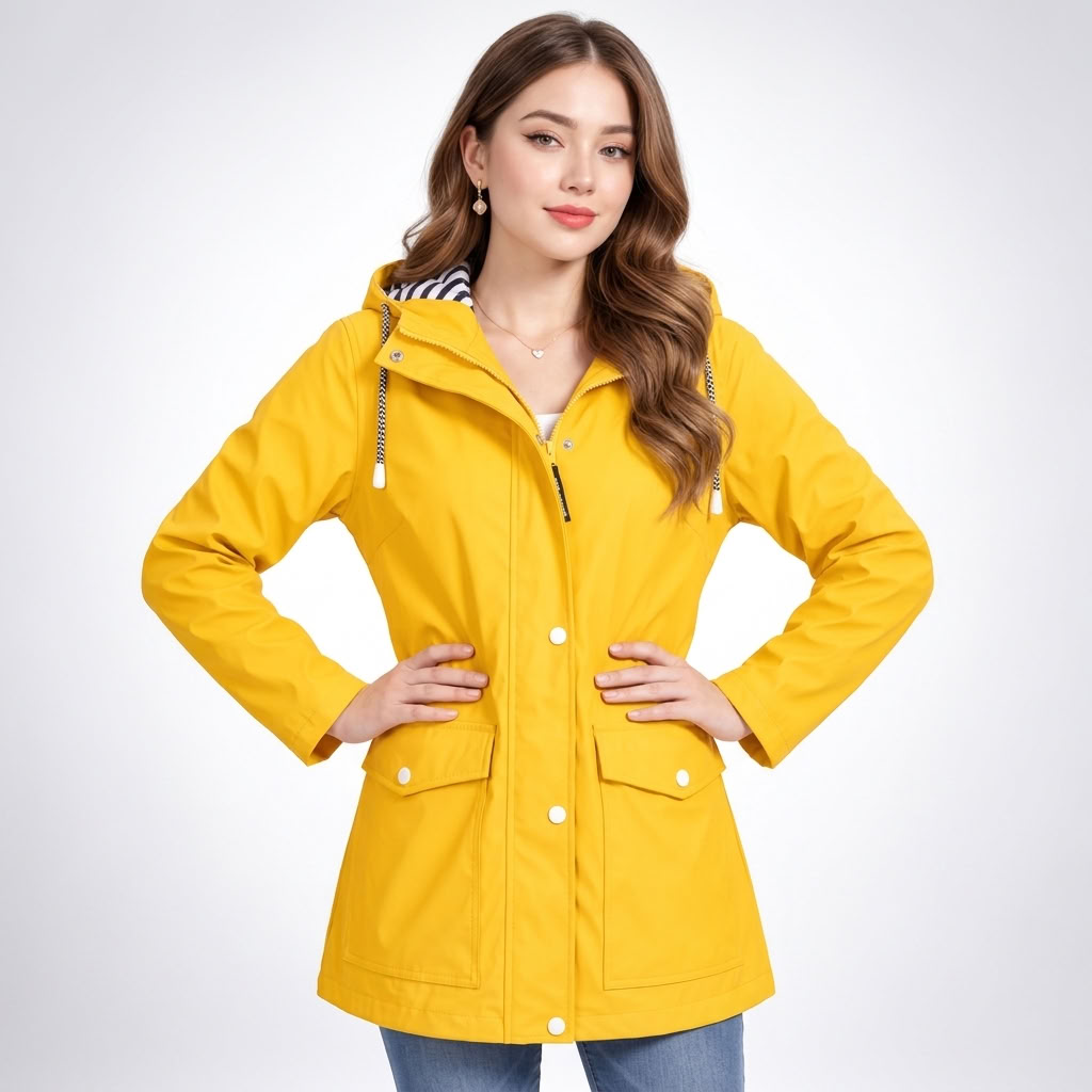 Parka Légère à Capuche - vue 1