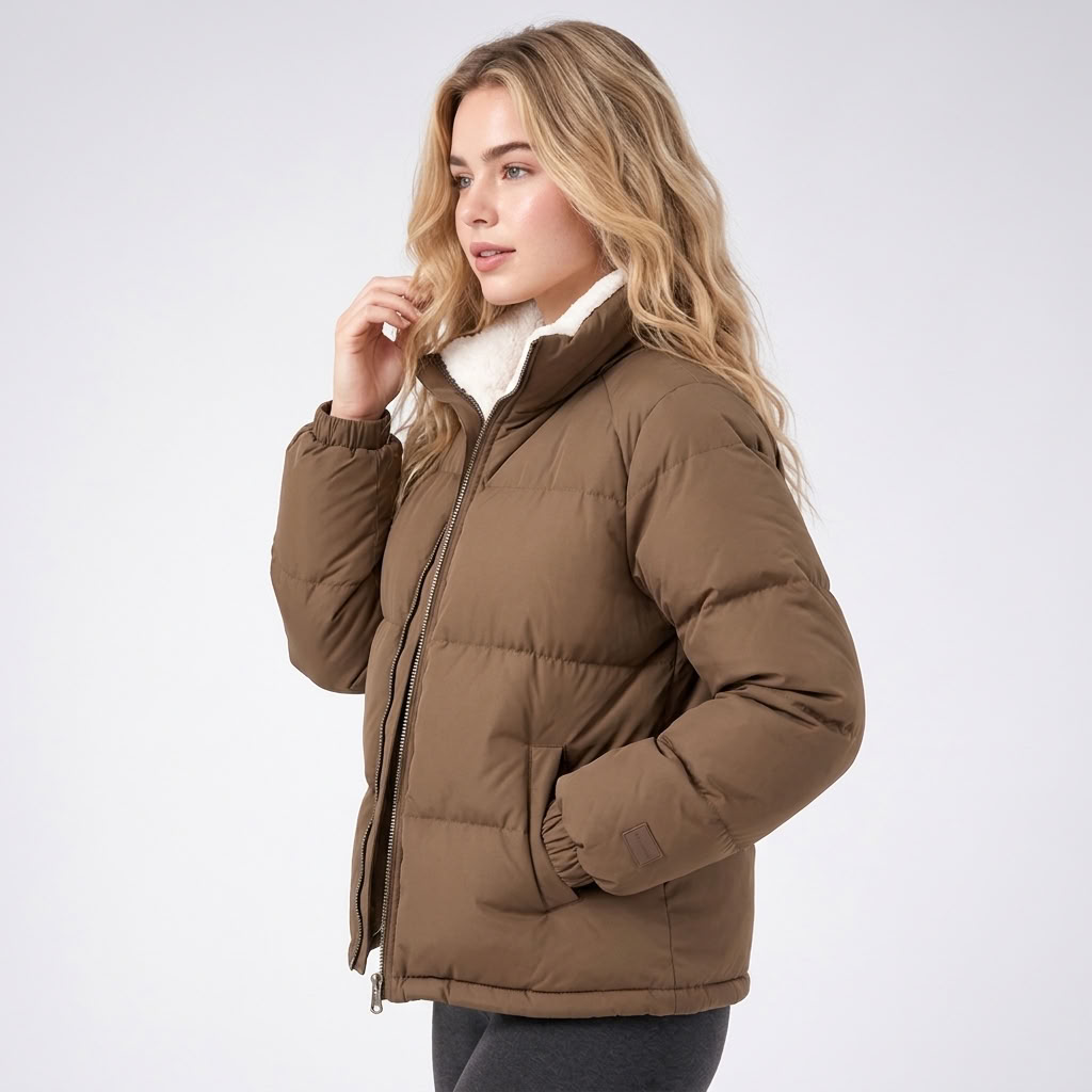 Doudoune Col Sherpa - vue 3