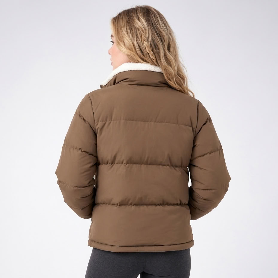 Doudoune Col Sherpa - vue 2