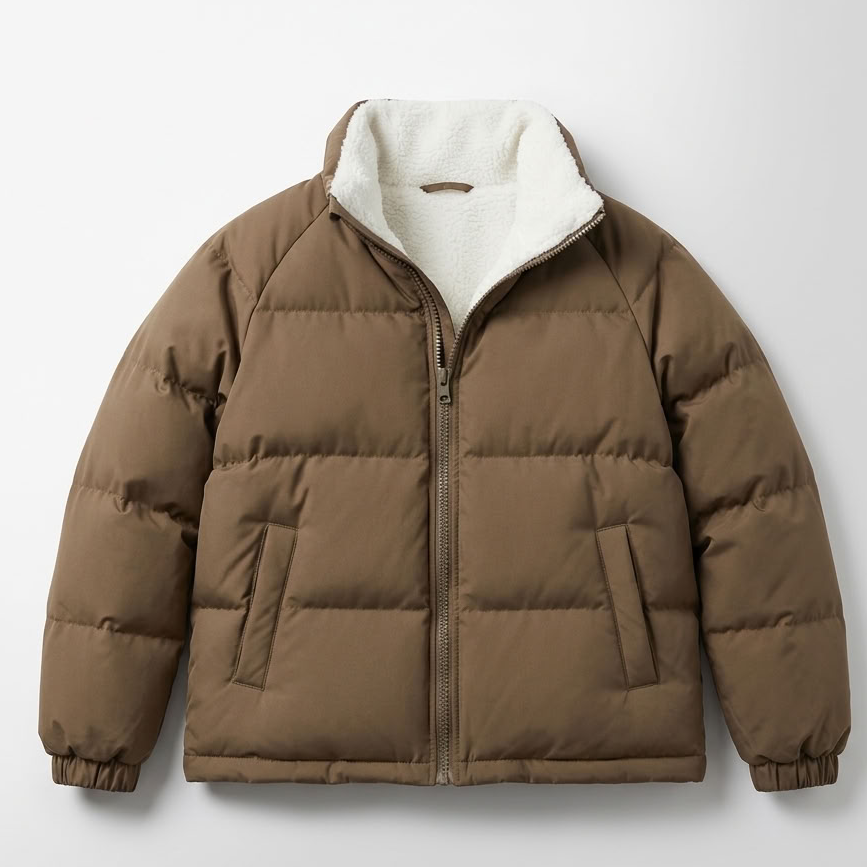 Doudoune Col Sherpa - vue 5