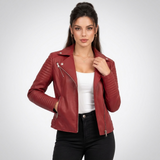 Perfecto en Similicuir - coloris Rouge