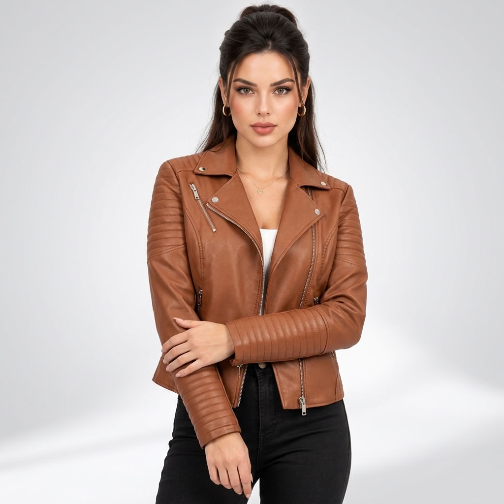 Perfecto en Similicuir - coloris Marron