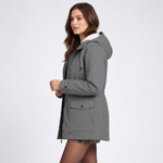 Parka Mi-Longue à Capuche - vue 3