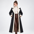 AloeZ | Manteau Long Bordures Sherpa